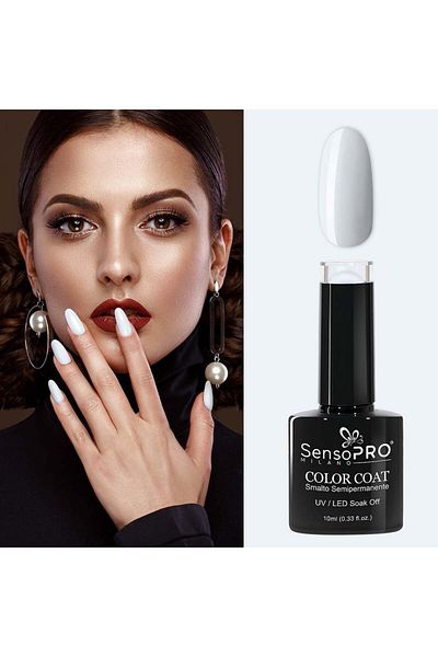 SensoPRO Milano Oja semipermanentă 10ml - 001 Alb intens