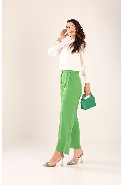 SahraAfra Palazzo pantalone visokog struka