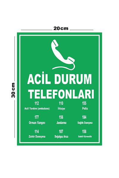 Lucena Metal Emergency Phones 20cm X 30cm A4 Size Warning Sign Directional Sign