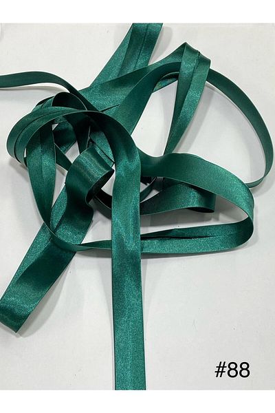 karantuhafiye Satin Bias 2 cm / Satin Bias Bias / 25 Meters