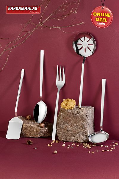 Kahramanlar Spring 5-piece oversized serving set