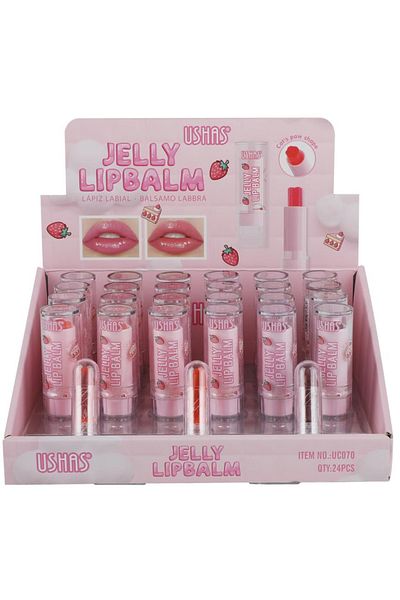 Ushas Luciu de Buze USHAS Juicy, 5.3g – Hidratare & Strălucire, Ambalaj în Formă de Pahar cu Pai