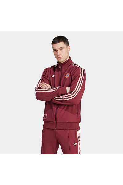 adidas Ανδρικό μπουφάν Claret Red Fc Bayern Terrace Icons (JF0582)