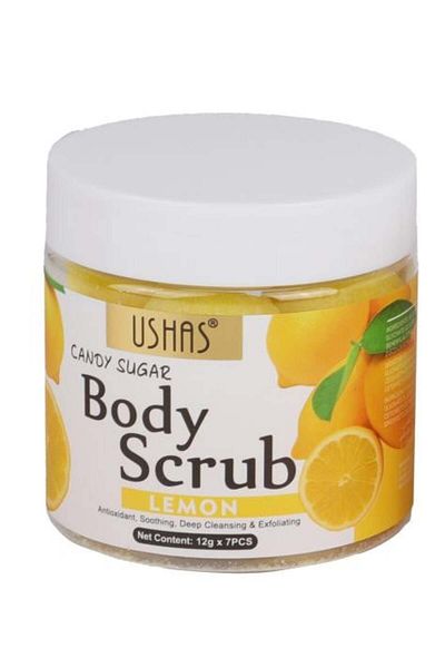 Ushas Scrub de Corp USHAS Candy Sugar cu Aloe Vera 12g Exfoliere Blândă și Hidratare Intensă