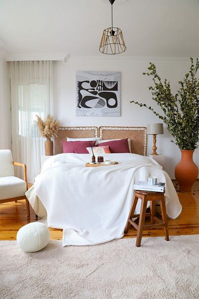 NEEA HOME Μονό Πικέ Βαμβακερή Βάφλα Premium Ποιότητας με Πομπον 170x240 cm |   Καλοκαιρινό πικέ που δεν ιδρώνει