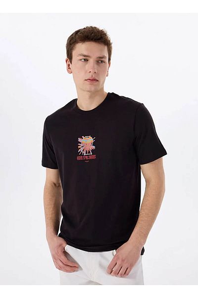 Only & Sons Onsmınd Ons Logo Reg Ss Tee Cs Black Men's T-Shirt 22034587