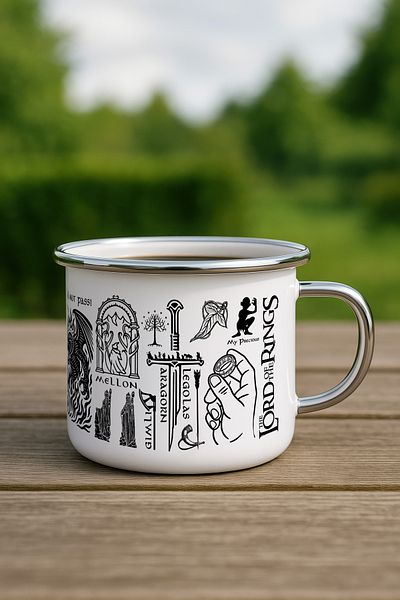 DisaCraft Lord of the Rings, Lord of the Rings Themed Special Design Mug