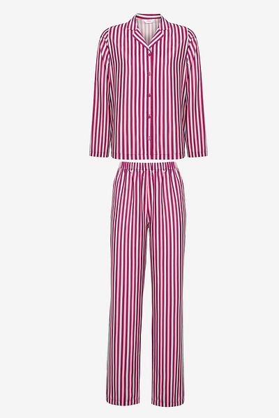 Penti Buntes Pyjama-Set mit gestreiftem Hemd und Hose