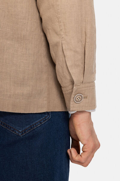 W Collection EKRU DÜĞMELİ CEKET