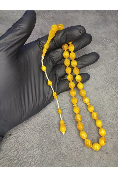 Mos Tespih Mărgele de rugăciune din chihlimbar cu pulbere moară de ultimă gen...