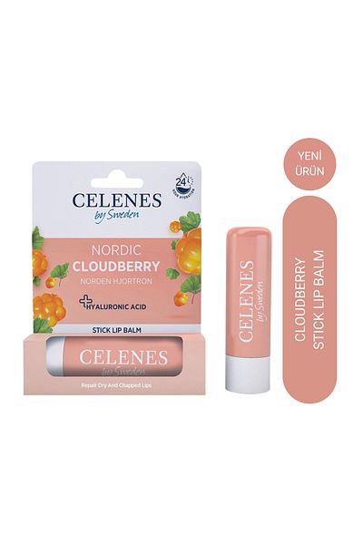 celenes by sweden Celenes Nordic Cloudberry Stick Lip Balm 4.8 Gr