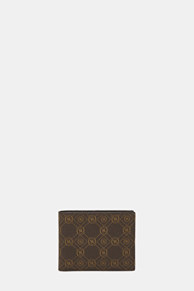 Vakko KAHVE MONOGRAM CÜZDAN