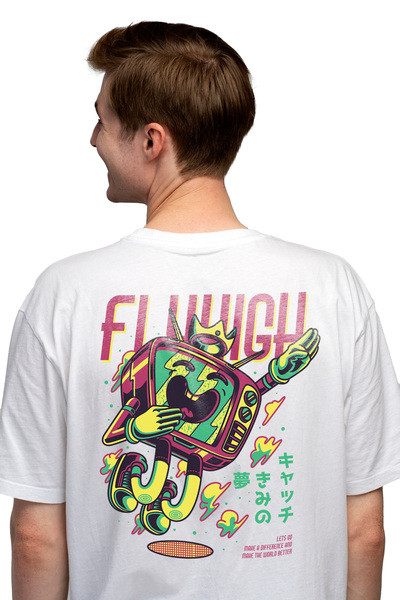 StoryGift Romania Tricou bărbătesc cu monitor de computer cu coroană regală d...