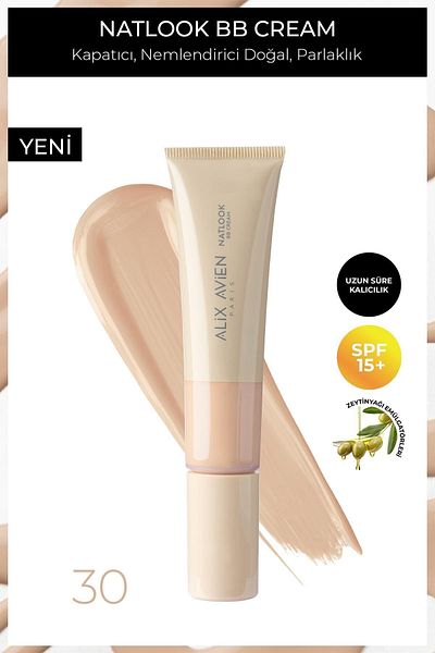 Alix Avien Spf15 Factor Moisturizing Bb Cream for Natural Radiance - Natlook Bb Cream 30 Medium