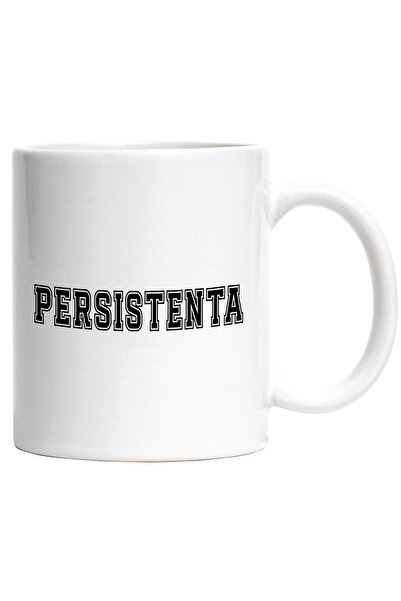 StoryGift Romania Cana Persistenta, Mesaj Motivational, Text Inspirational, Self Care, 330ml, Cera, Cu ,STG