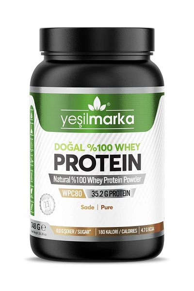 yeşilmarka Natural Whey Protein Powder - Simple 748g