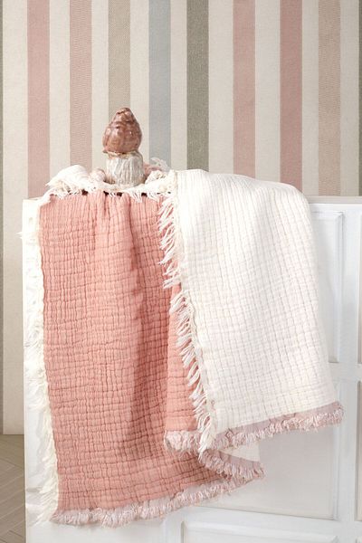 VAROL 5 Layer 100% Cotton Muslin Baby Blanket