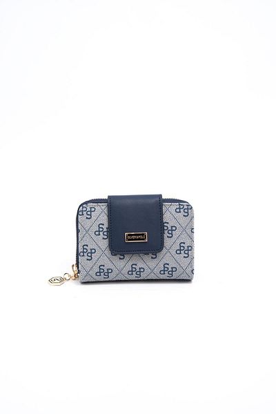 Silver Polo Silver & Polo Gray - Laci Sp935 Women's Wallet & Card Holder