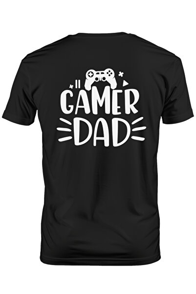 StoryGift Romania Tricou bărbătesc pentru un tată gamer - Pasiune pentru jocu...