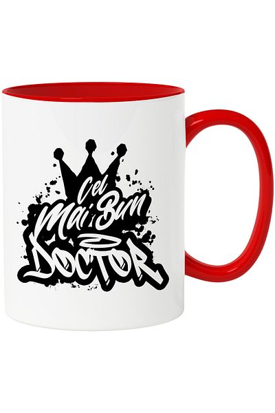 StoryGift Romania Mug For The Best Doctor, Appreciation, Gift, Reward, Thank You, 330ml, Ce, Cu, STG
