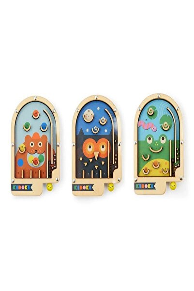 Kikkerland Ahşap Pinball Çeşitli