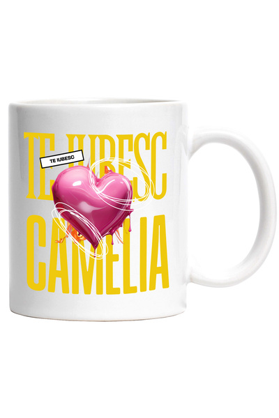 StoryGift Romania Cana Te Iubesc Camelia, Dragoste, Inima, Iubire, Sfantul Va...