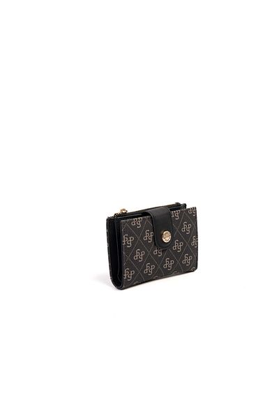 Silver Polo Silver & Polo Smoked - Black Sp1107 Women's Wallet & Card Holder