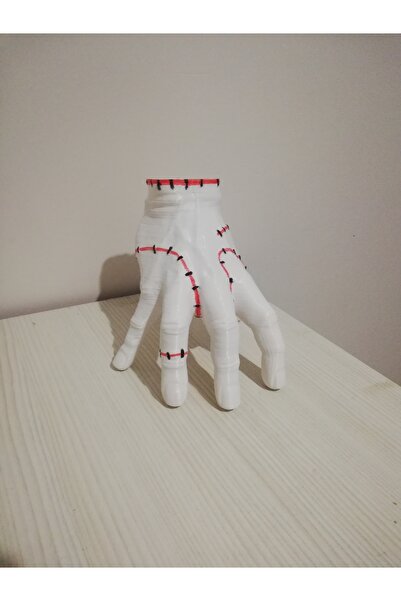 Fosforlu Gece Parlayan Wednesday El Hand Şey Biblo Büst 16 Cm