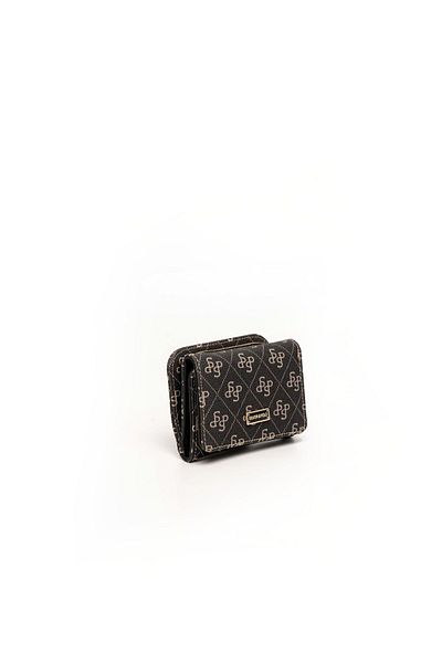 Silver Polo Silver & Polo Smoked - Black Sp1172 Women's Wallet & Card Holder