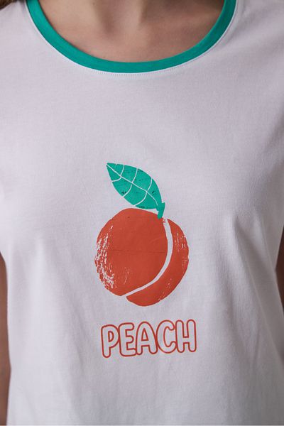 Penti Pfirsichfarbenes Hosen-Pyjama-Set