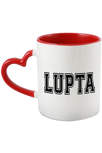 StoryGift Romania Fight Mug, Motivational Message, Inspirational Text, Self Care, 330ml, Ceramic c, With, STG