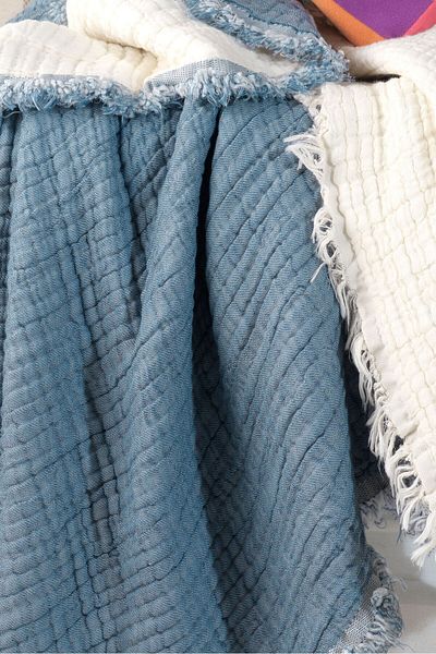 VAROL 5 Layer 100% Cotton Muslin Baby Blanket