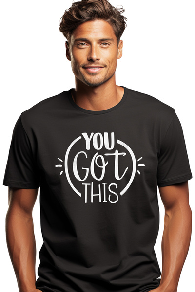 StoryGift Romania Tricou Barbati cu textul "You got this" - te descurci cu as...