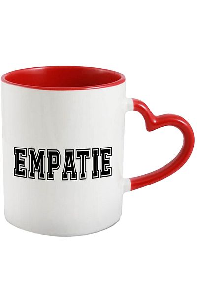 StoryGift Romania Empathy Mug, Motivational Message, Inspirational Text, Self Care, 330ml, Ceramic, With ,STG