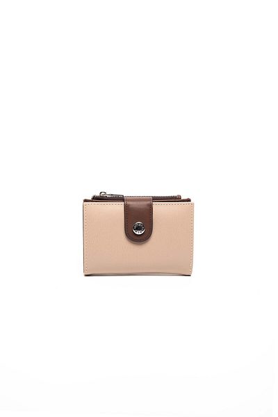 Silver Polo Silver & Polo Dark Beige - Brown Sp1107 Women's Wallet & Card Holder