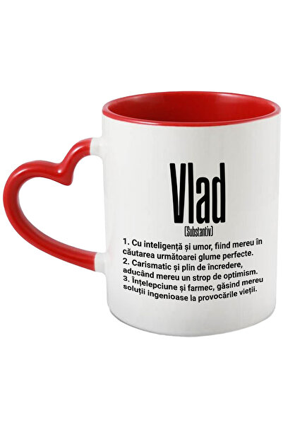 StoryGift Romania Cana Cu Numele Vlad, Inteligenta, Umor, Carismatic, Intelep...