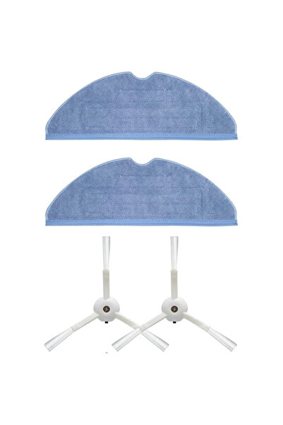 RotRever 2 bucăți perii laterale compatibile cu Roborock S8, S8 Plus, S8 Pro ...