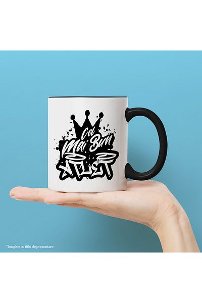 StoryGift Romania Mug For The Best Athlete, Appreciation, Gift, Reward, Thank You, 330ml, Sky, With,STG