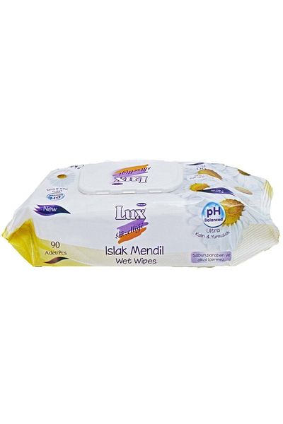 LUX Wet Wipes Daisy 90's