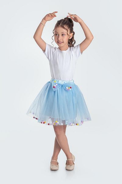 DFN Fusta tutu cu pompon