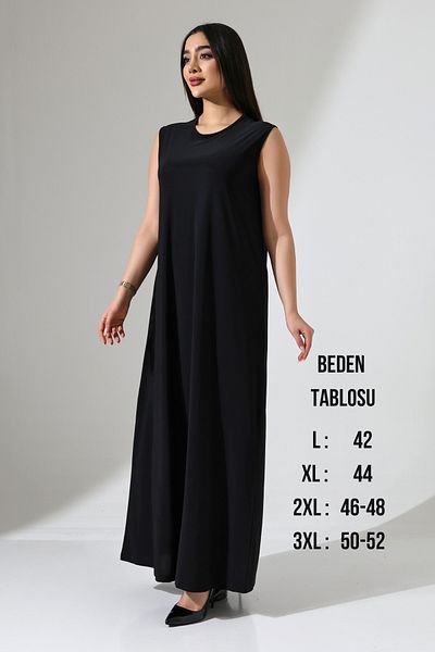 Mankens Fashion Black Long Lingerie Dress