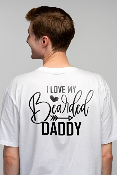 StoryGift Romania Tricou bărbătesc cu o inimă pentru tații cu barbă apreciați...