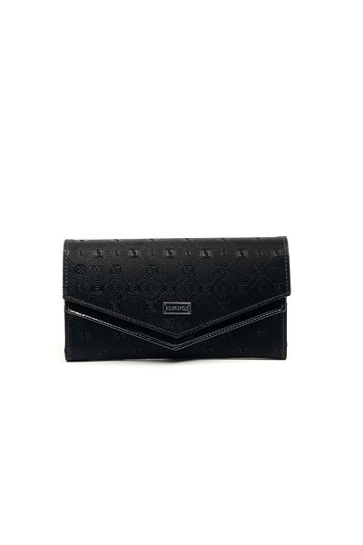 Silver Polo Silver & Polo Black Sp1154 Women's Wallet & Card Holder