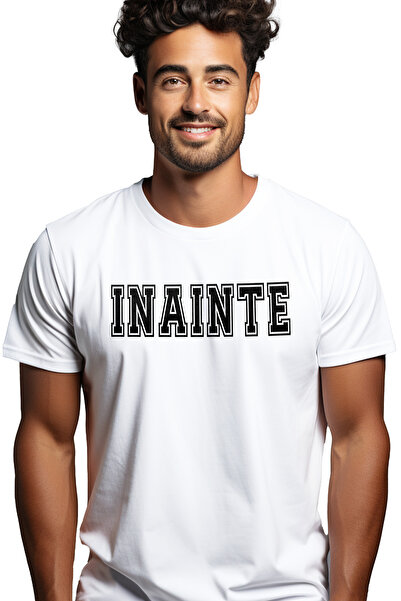 StoryGift Romania Tricou bărbătesc Forward, mesaj motivațional, text inspiraț...