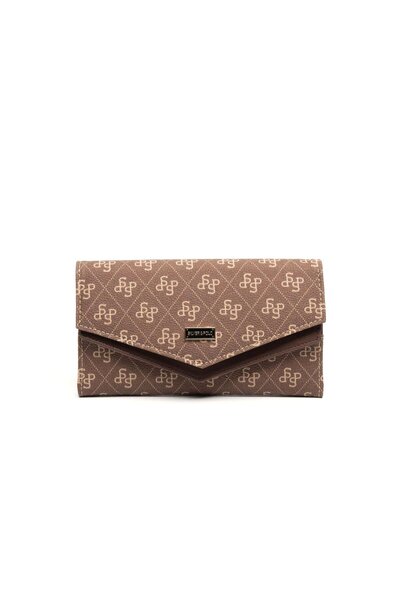 Silver Polo Silver & Polo Brown Sp1154 Women's Wallet & Card Holder