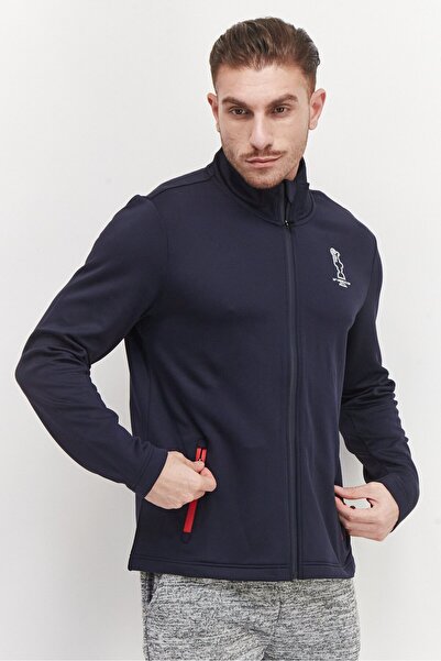 North Sails Men Sportswear Fit Long Sleeve Outdoor Sweatshirt, Navy Blue