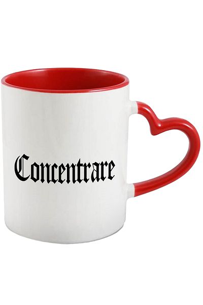 StoryGift Romania Concentration Mug, Motivational Message, Word, Inspirational Text, Self Care, 330, With ,STG