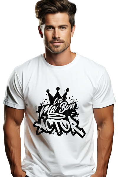 StoryGift Romania Tricou bărbătesc pentru cel mai bun actor, apreciere, cadou...