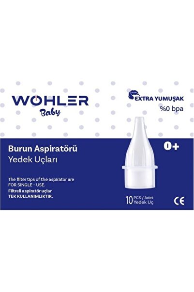 Wohler Burun Aspiratörü Yedek Uçları 10 Lu