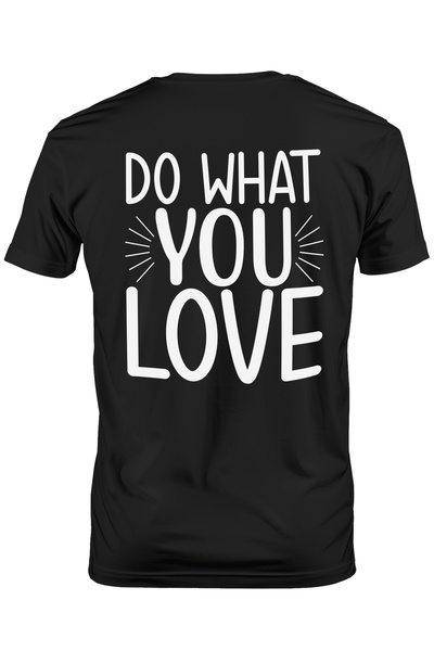 StoryGift Romania Tricou bărbătesc cu un mesaj care te încurajează să faci ce...